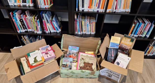 El Centro de lectura Carmen Crespo aumenta su colección de libros